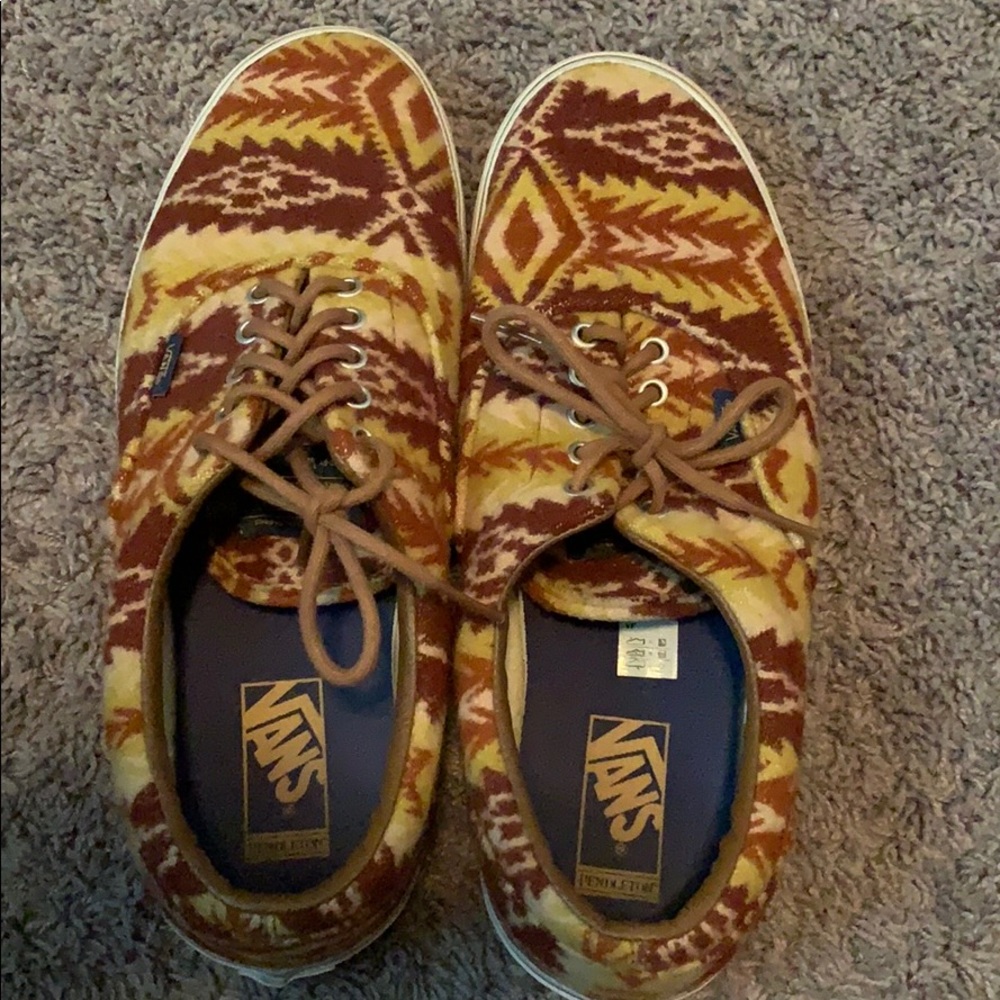 Vans Pendleton wool shoes